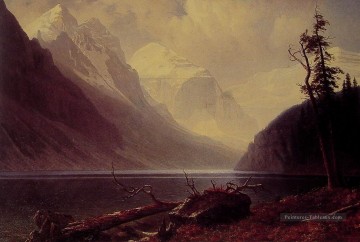 Lac Louise Albert Bierstadt paysage Peinture à l'huile